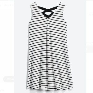 FORTUNE + IVY Liberty Back Detail Knit Dress